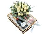 Moet and Macarons Gift Set - Flowers Box London