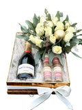 Moet and Macarons Gift Set