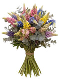 Multicolored Lupinus Bouquet with Greenery - Flowers Box London