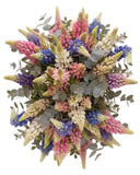 Multicolored Lupinus Bouquet with Greenery - Flowers Box London