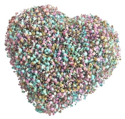 My Sweet Gypsophila Heart - Flowers Box London