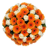 Orange Glow Bouquet - Flowers Box London