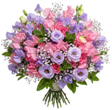 Pastel Precious Sweet Pea Bouquet