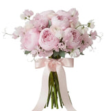 Peonies with Ranunculus and Sweet Pea Bouquet - Flowers Box London