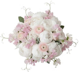 Peonies with Ranunculus and Sweet Pea Bouquet - Flowers Box London