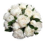 Peonies with Ruscus Bouquet - Flowers Box London