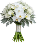 Phalaenopsis Orchids with Calla Lily and Lisianthus Bouquet