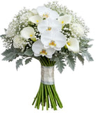 Phalaenopsis Orchids with Calla Lily and Lisianthus Bouquet