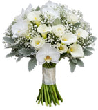 Phalaenopsis Orchids with Calla Lily and Lisianthus Bouquet