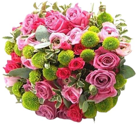 Pink Amber Bouquet - Flowers Box London