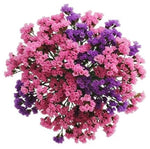 Pink and Purple Limonium Bouquet - Flowers Box London