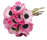 Pink Anemone Bouquet - Flowers Box London
