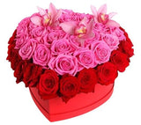 Pink Birds Box - Flowers Box London