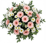 Pink Gerberas with Daisy Chrysanthemum Bouquet