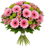 Pink Muse Bouquet - Flowers Box London