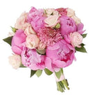 Pink Peonies and Scobiosa Bridal Bouquet - Flowers Box London