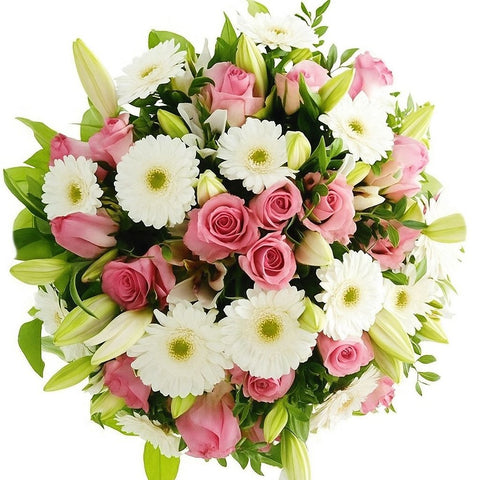 Pink Vertigo Bouquet - Flowers Box London