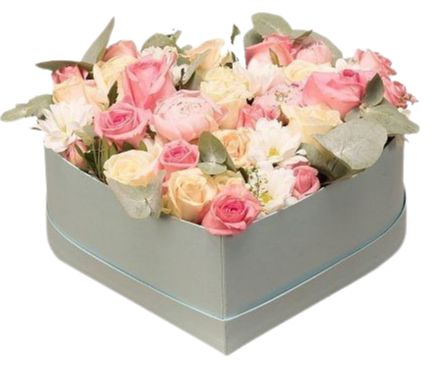 Pleasing Box of Peonies in Pink and Peach Spray Roses