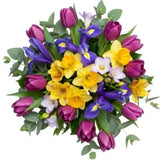 Pleasing Purple Bouquet - Flowers Box London