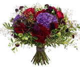 Poetic Garnet Bouquet - Flowers Box London