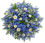 Pretty Blue and White Bouquet