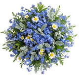 Pretty Blue and White Bouquet - Flowers Box London