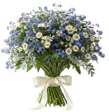 Pretty Blue and White Bouquet