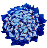 Pretty Blue Bouquet of Chocolate with Butterflies - Flowers Box London