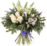 Pretty Bouquet of Roses with Alstroemeria and Snapdragons