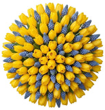 Pretty Bouquet of Tulips with Muscari - Flowers Box London