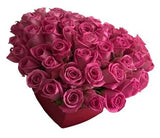 Pretty Box of Pink Roses in a Box - Flowers Box London