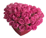 Pretty Box of Pink Roses in a Box