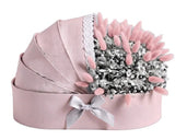 Pretty Gypsophila with Lagurus Cradle Box - Flowers Box London