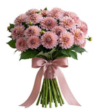 Pretty Pink Dahlia Bouquet - Flowers Box London