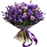 Pretty Purple and Lavender Bouquet - Flowers Box London