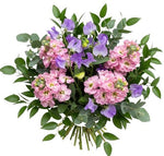 Pretty Sweet Pea and Stocks Bouquet