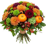Pumpkin Patch Delight Bouquet - Flowers Box London