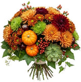 Pumpkin Patch Delight Bouquet - Flowers Box London