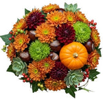 Pumpkin Patch Delight Bouquet - Flowers Box London