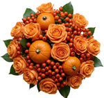 Pumpkin Spice Rose Charm Bouquet