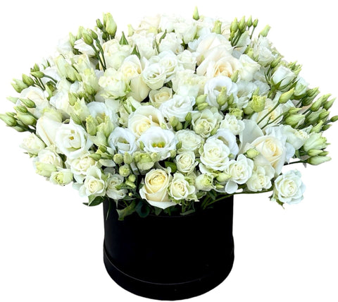 Pure White Box - Flowers Box London