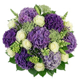 Purple and White Garden Bouquet - Flowers Box London