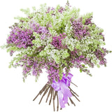 Purple and White Lilac Bouquet - Flowers Box London