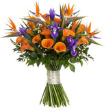 Radiance of Exotic Blooms Bouquet