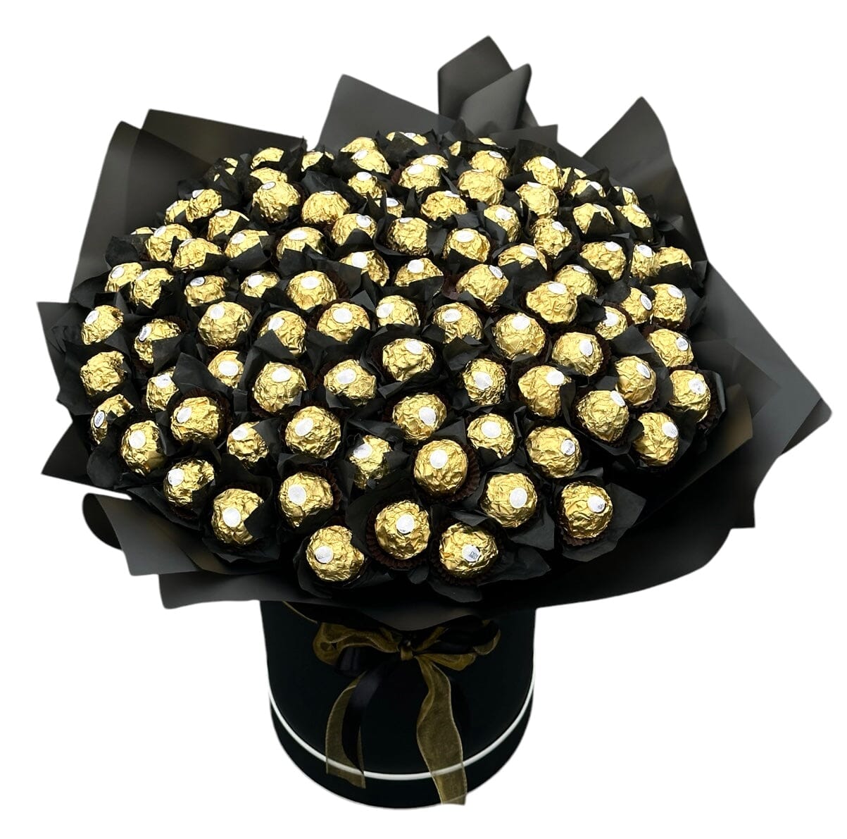 Black and Gold Rafined Chocolate Bouquet