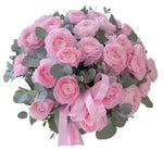Ranunculus Bouquet with Eucalyptus - Flowers Box London