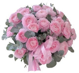 Ranunculus Bouquet with Eucalyptus - Flowers Box London