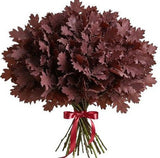 Red Oak Leaves Bouquet - Flowers Box London