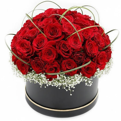 Red Queen Box - Flowers Box London