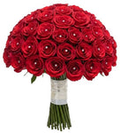 Red Roses with Diamond Bouquet